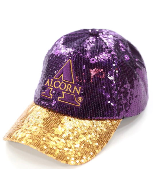 ALCORN STATE SEQUINS CAP