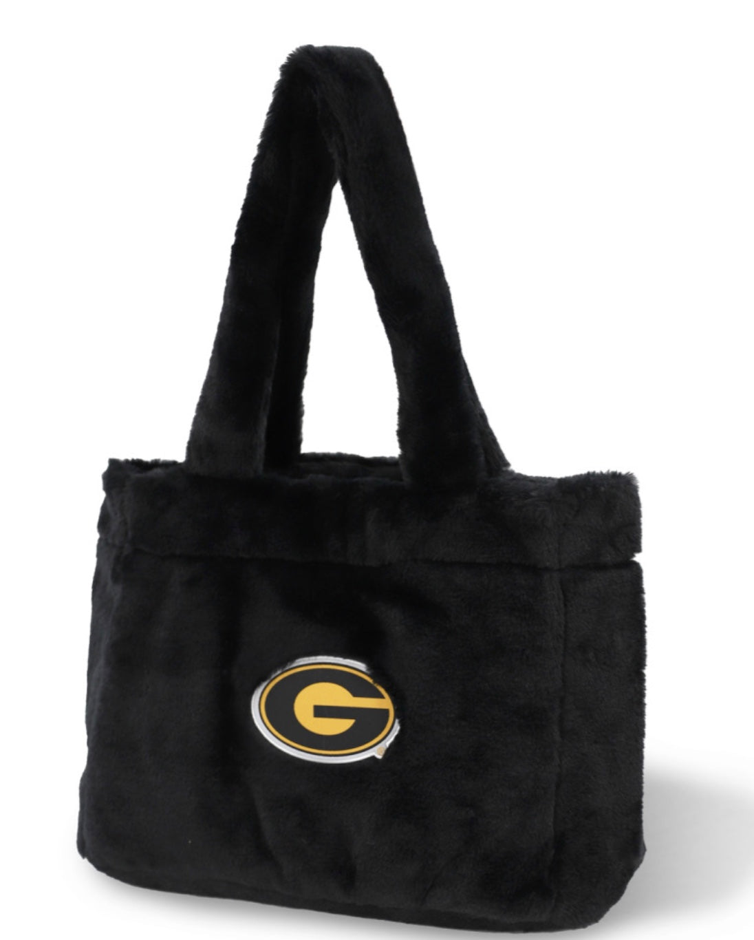 GRAMBLING STATE FAUX FUR BAG