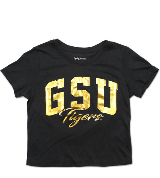 GRAMBLING STATE CROPPED TEE