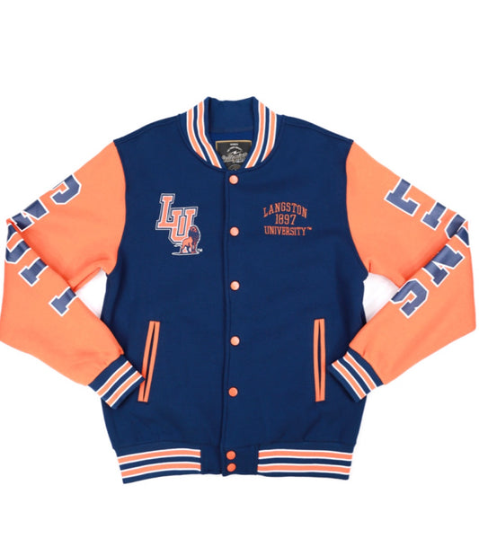 LANGSTON UNIVERSITY MEN'S FLEECE JACKET