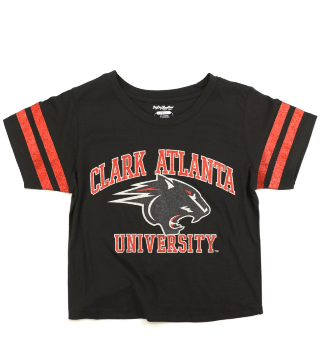 CLARK ATLANTA CROPPED TEE