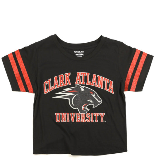 CLARK ATLANTA CROPPED TEE