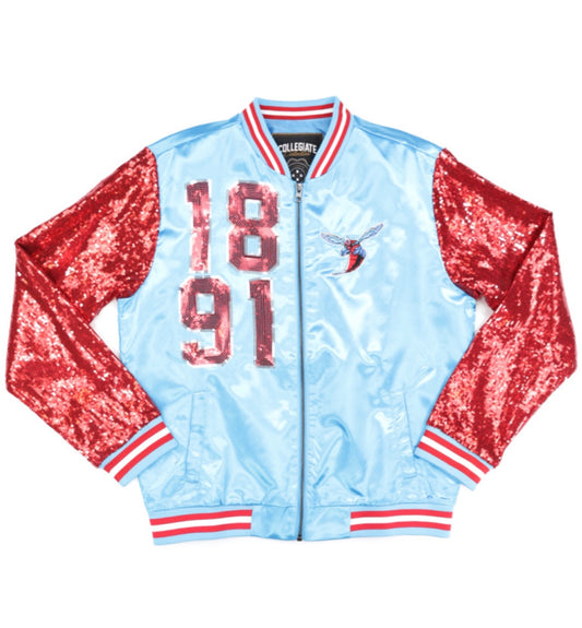 DELAWARE STATE SATIN JACKET