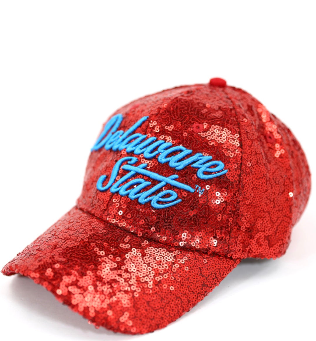 DELAWARE STATE SEQUINS CAP