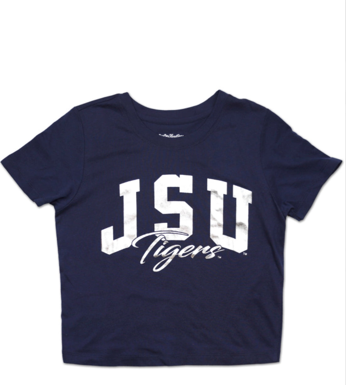 JACKSON STATE CROPPED TEE