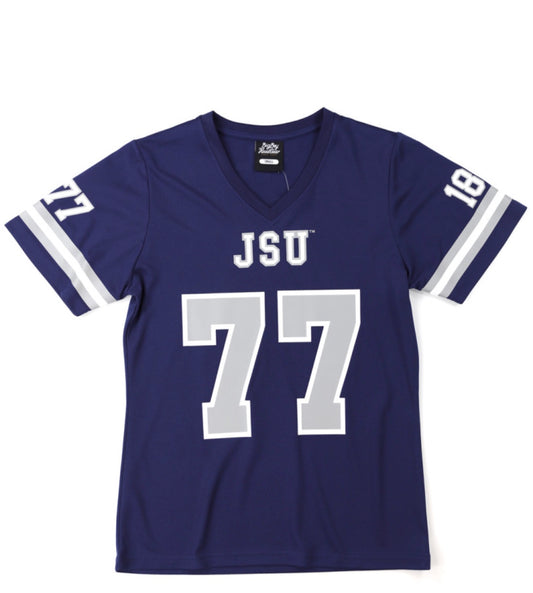 WOMEN'S JACKSON STATE FOOTBALL JERSEY TEE