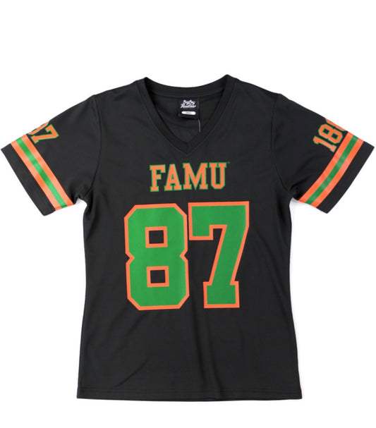 WOMEN'S FLORIDA A&M FOOTBALL JERSEY TEE