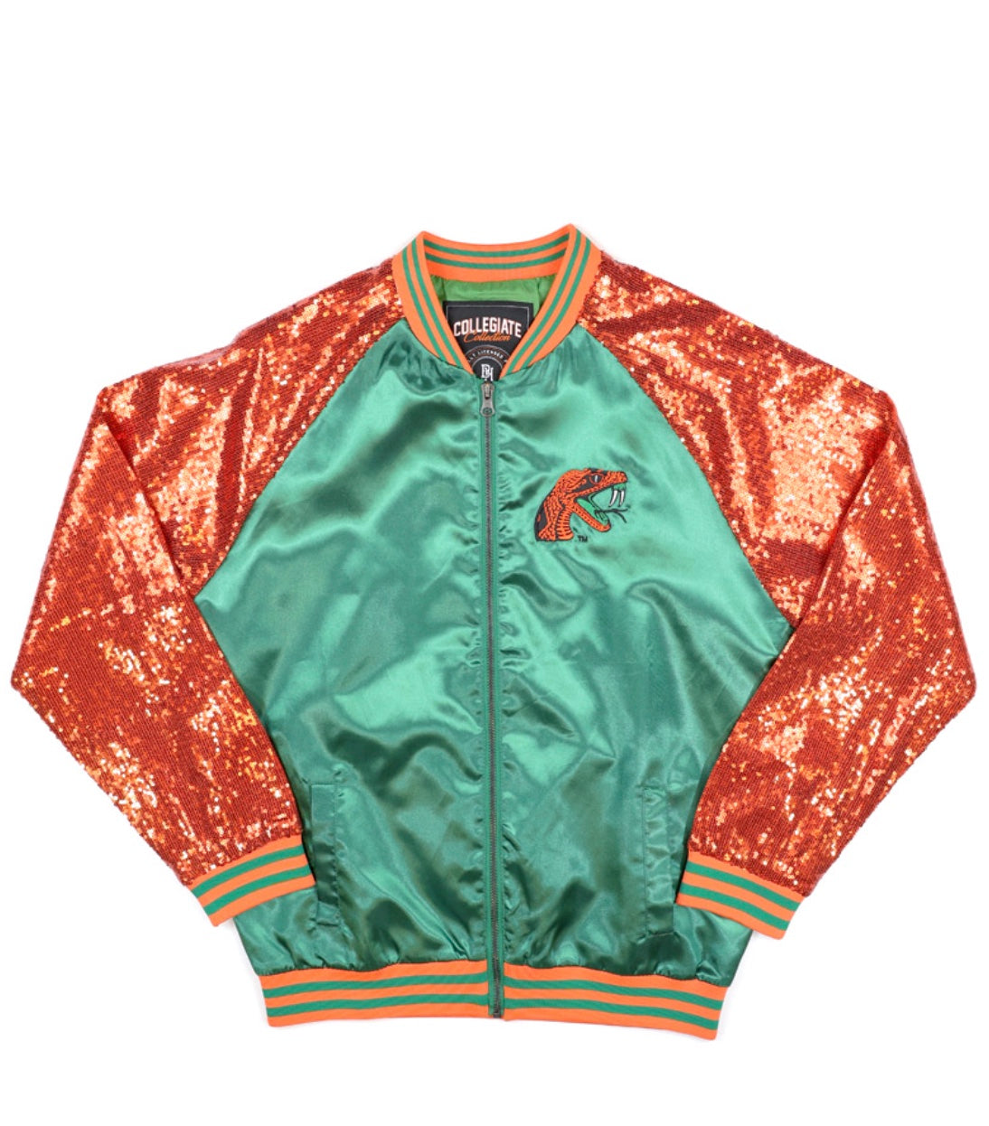 FLORIDA A&M SEQUINS SATIN JACKET