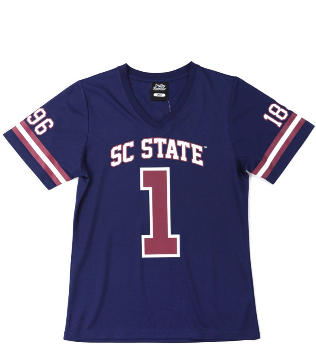 WOMEN'S SOUTH CAROLINA STATE FOOTBALL JERSEY TEE