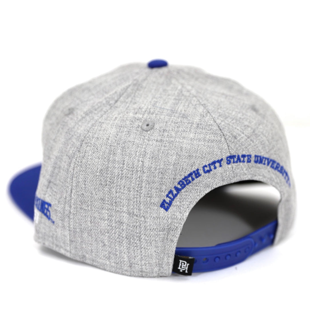 ELIZABETH CITY STATE SNAPBACK CAP