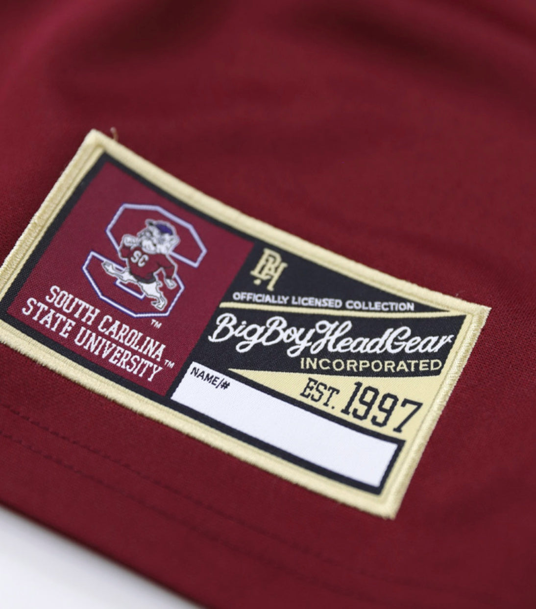 SOUTH CAROLINA STATE FOOTBALL JERSEY