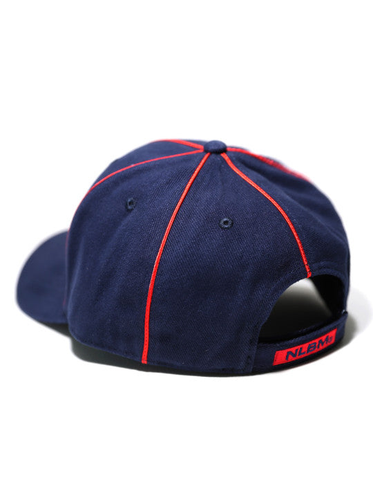 1949 KC MONARCHS ROAD CAP NAVY