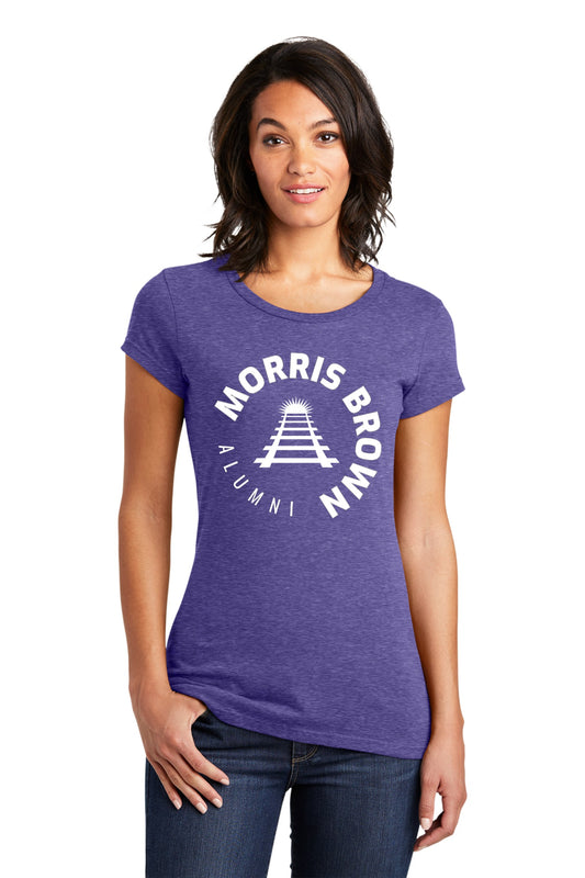 Morris Brown College Fitted Ladies Alumni Tee