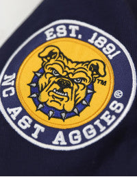 NORTH CAROLINA A&T STATE RACING TWILL JACKET