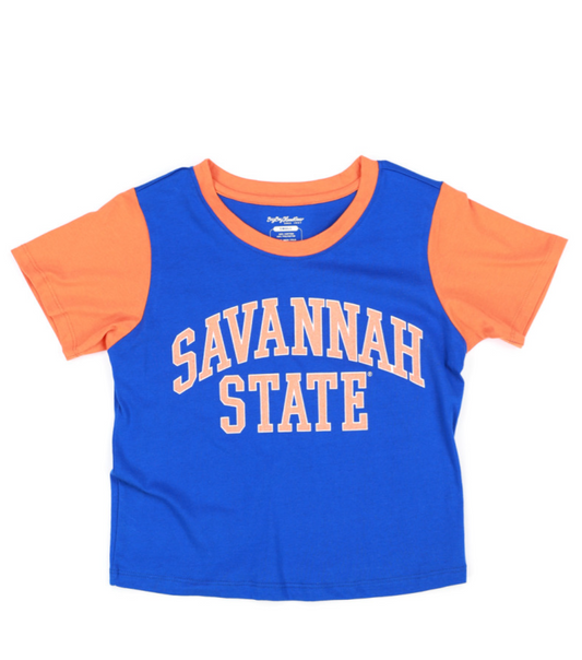 SAVANNAH STATE CROPPED TEE