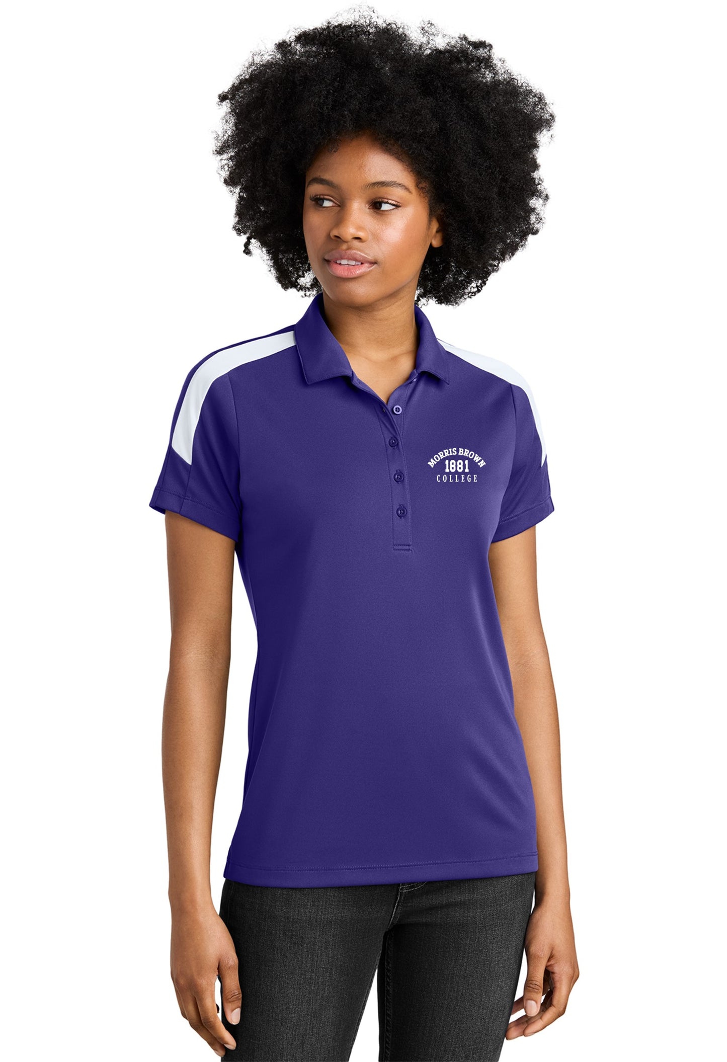 MORRIS BROWN DELUXE LADIES POLO