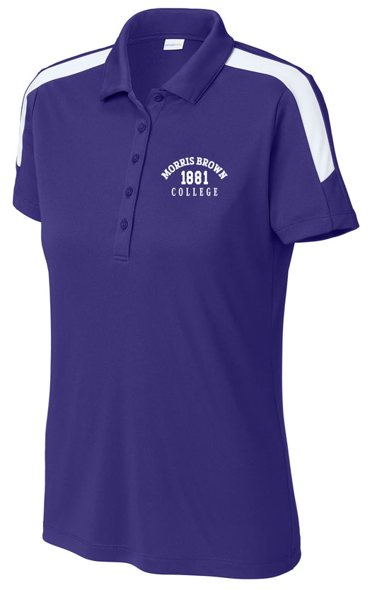 MORRIS BROWN DELUXE LADIES POLO